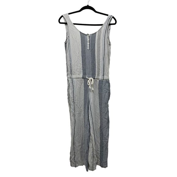 Cloth & Stone Striped Linen blend Jumpsuit - Picture 1 of 7